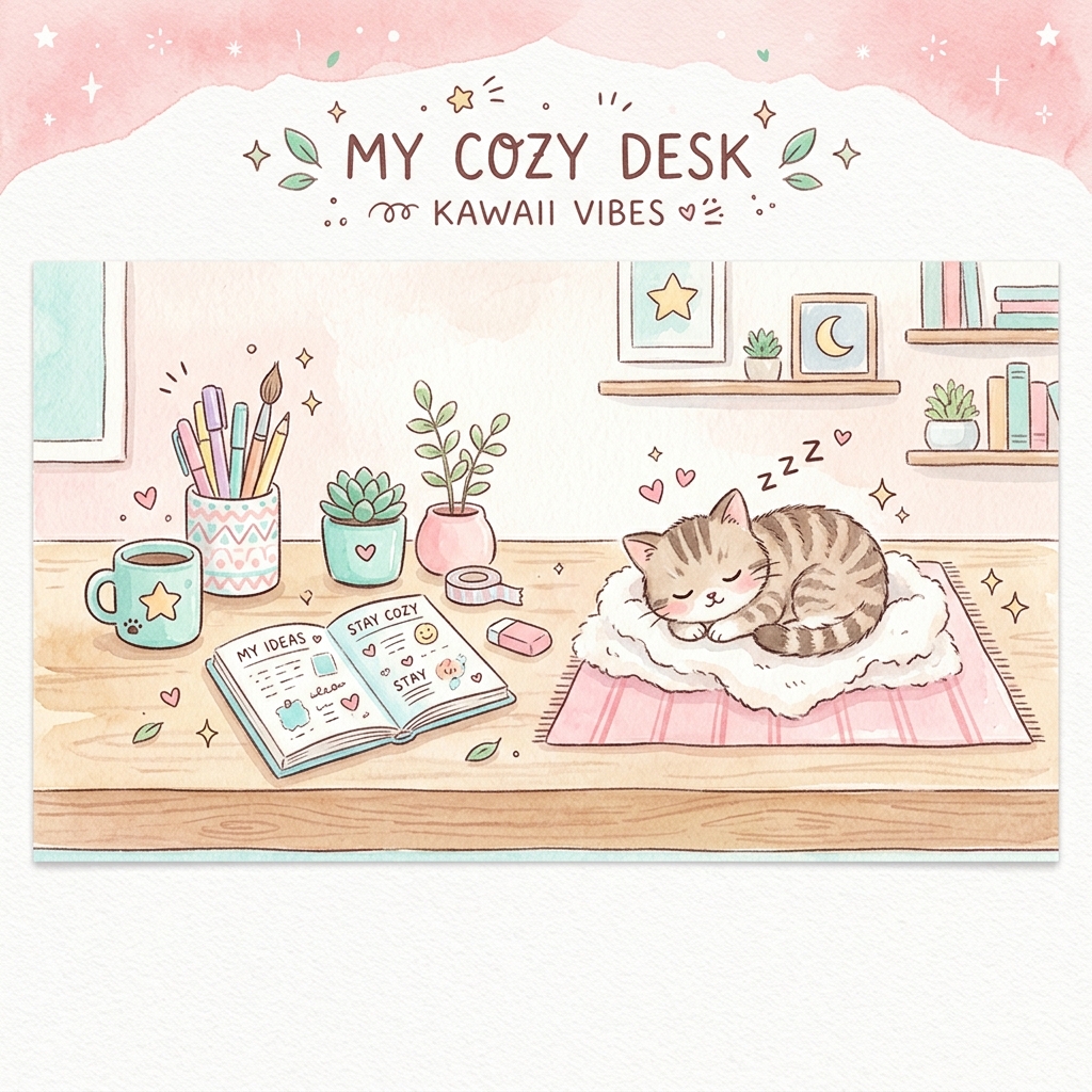 My Cozy Desk Banner